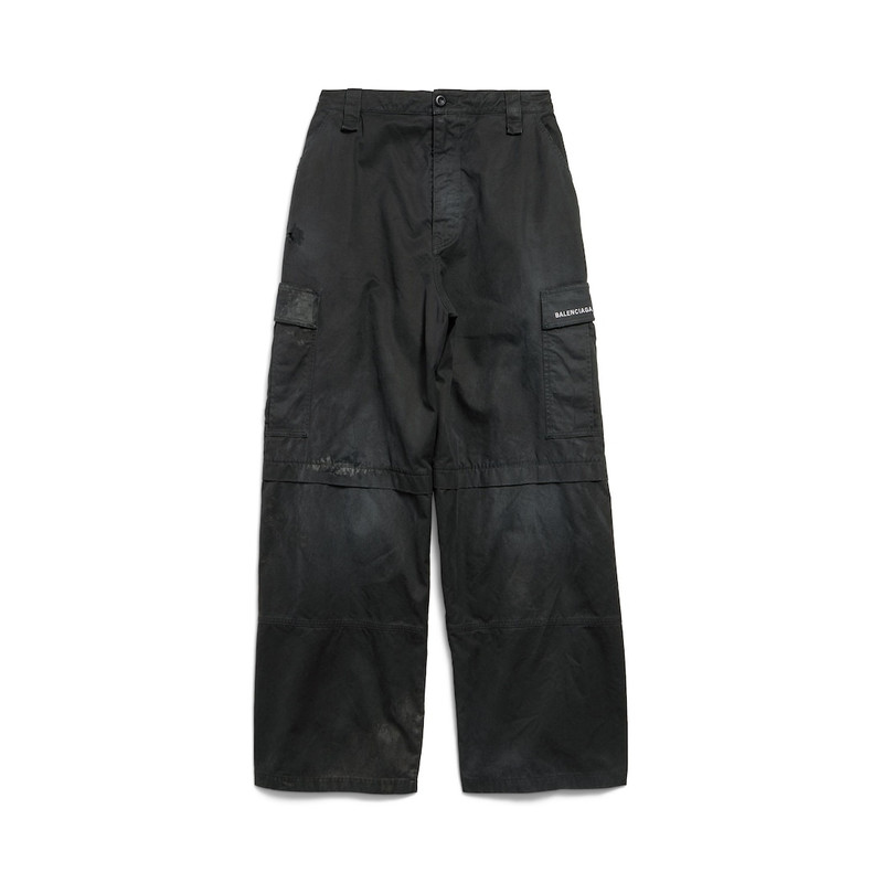 Men's Hybrid Large Fit Pants in Black/navy 1