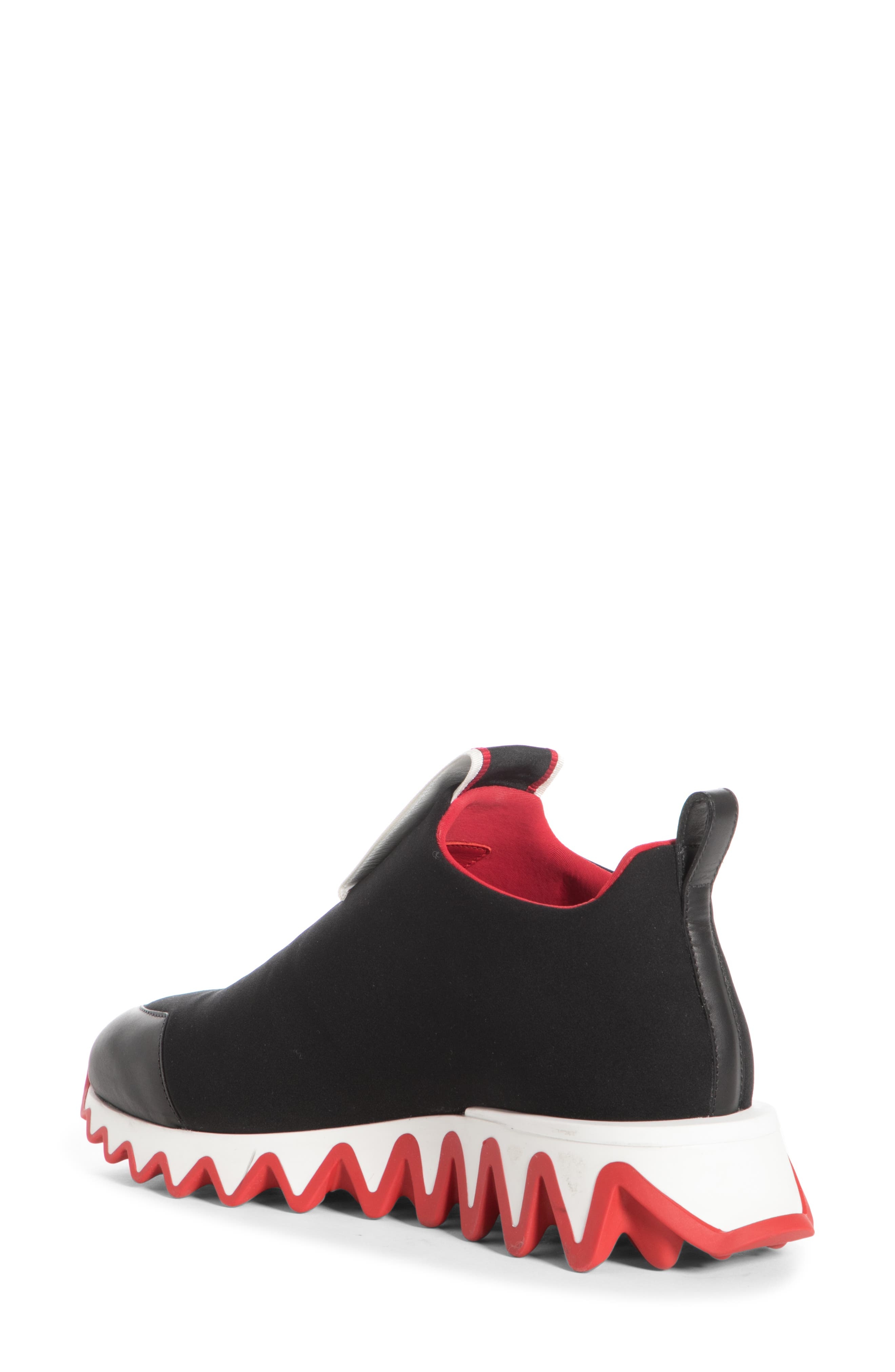 Christian Louboutin Tiketa Neoprene Slip-On Sneaker in Black at Nordstrom - 2