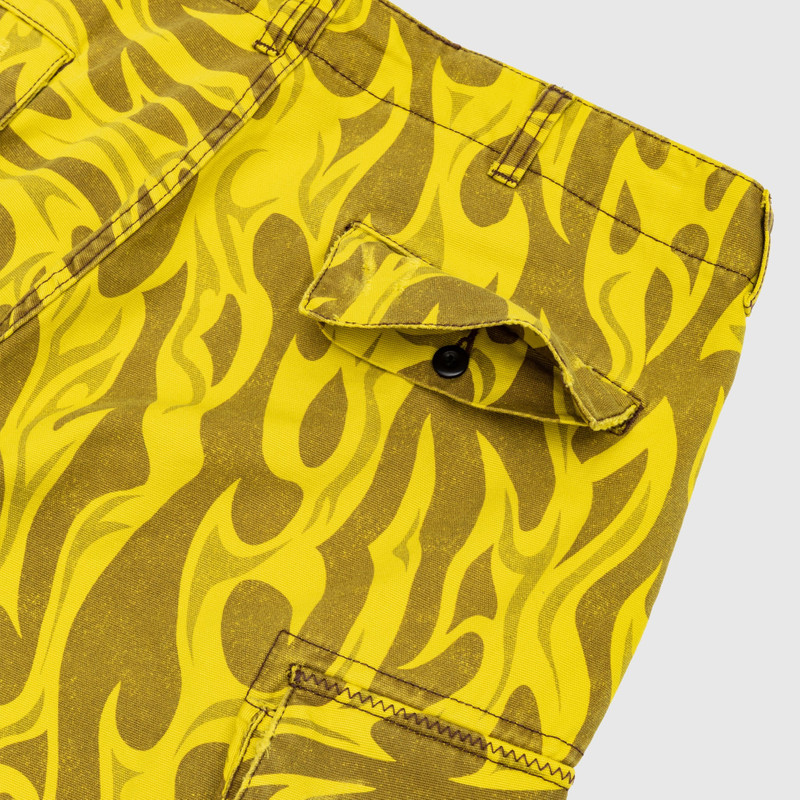 PRINTED WOVEN CARGO PANTS 4