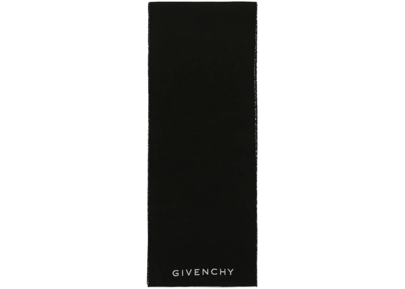 Givenchy Reversible 4G Stars Scarf Black White - 1