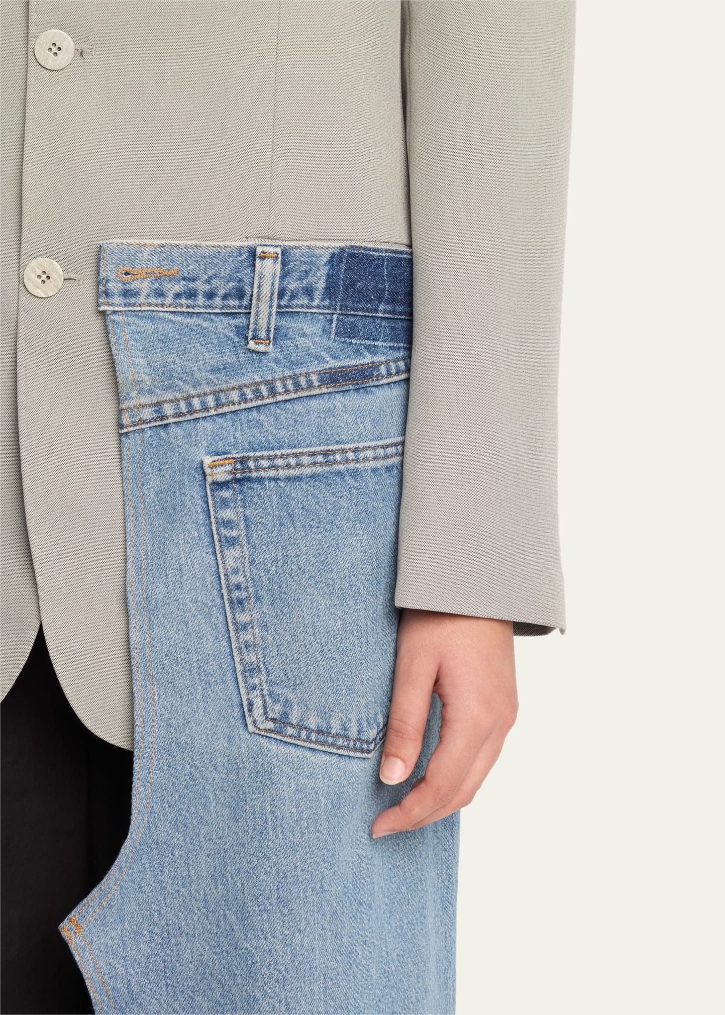 Denicoat Long Hybrid Coat - 5
