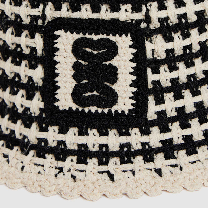 CROCHET-KNIT BUCKET HAT 5