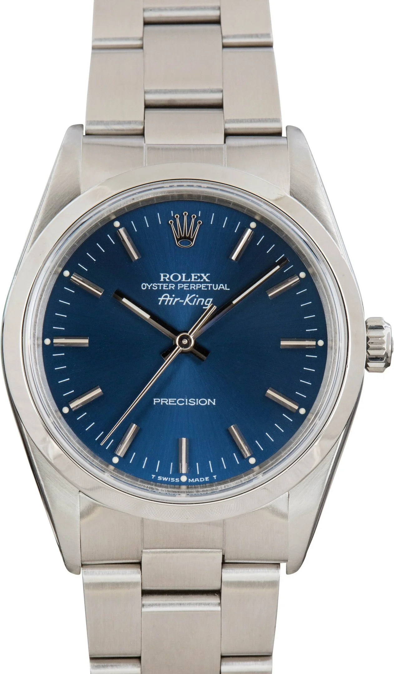 Used Rolex Air-King Ref 14000 Blue Dial - 1
