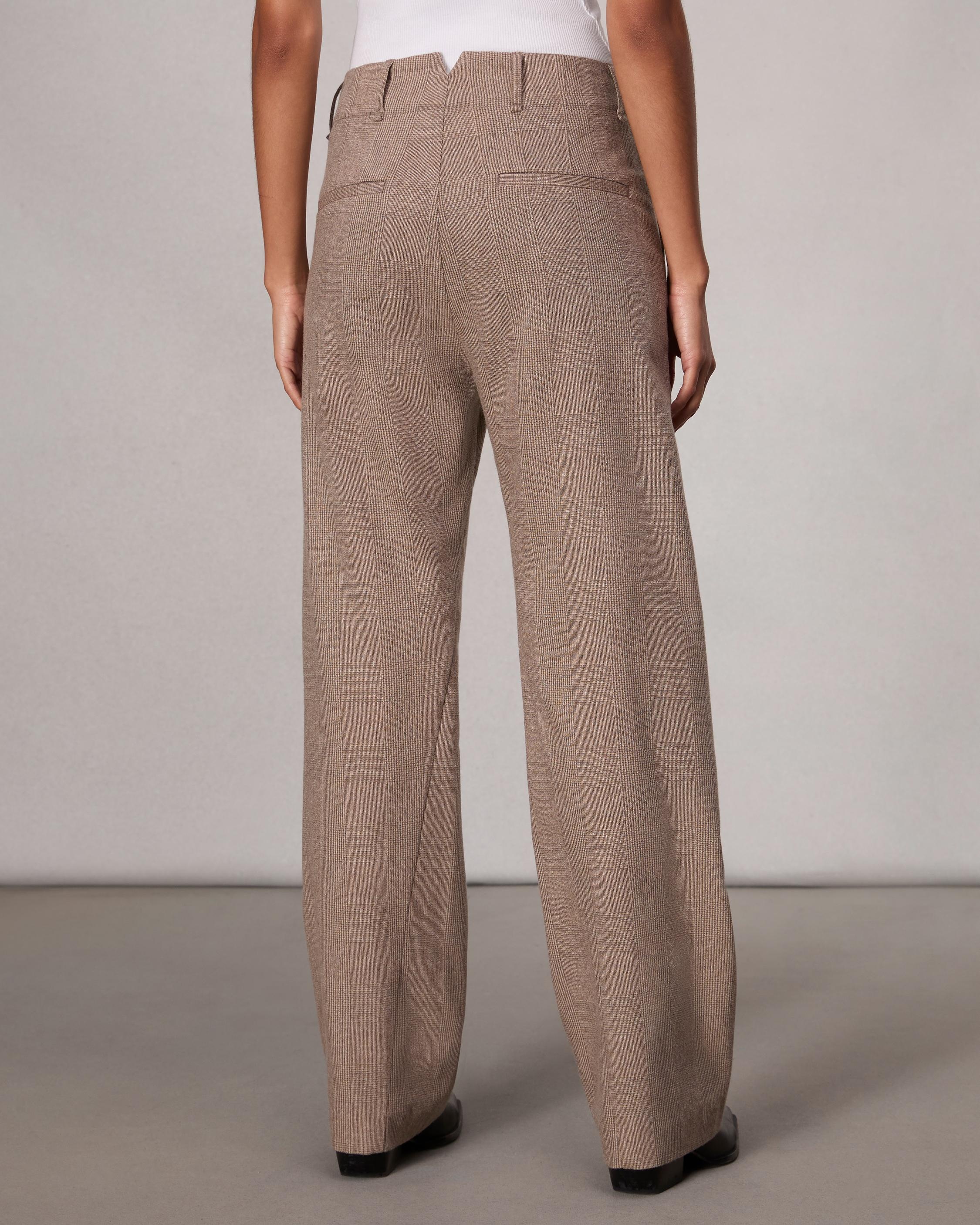 Shea Full-Length Plaid Pant - 4