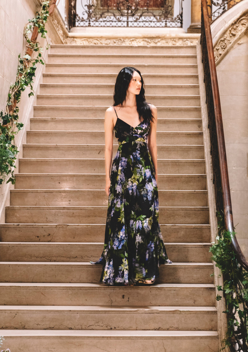 Kensington Dress Sultry Meets Sophistication—Cutout Intrigue, Flowing Volume, and a Whisper of Roman 5