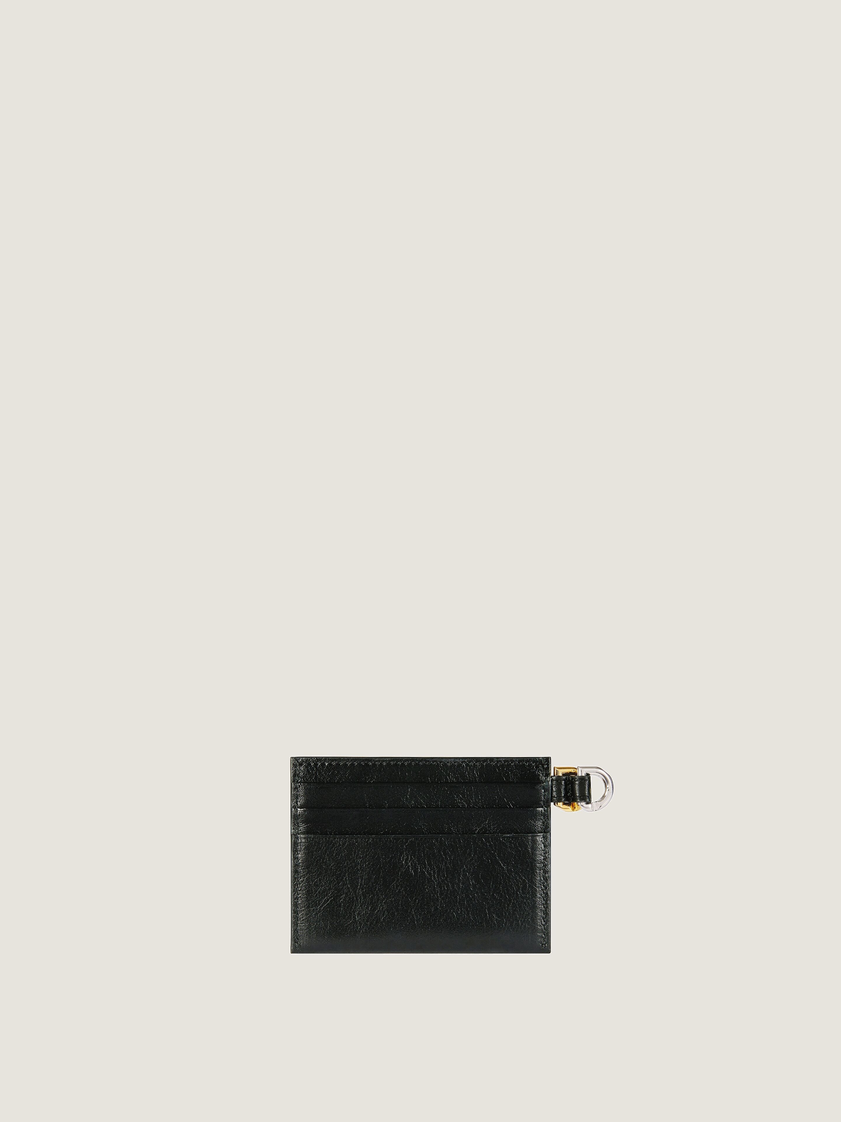 VOYOU CARD HOLDER IN LEATHER - 2