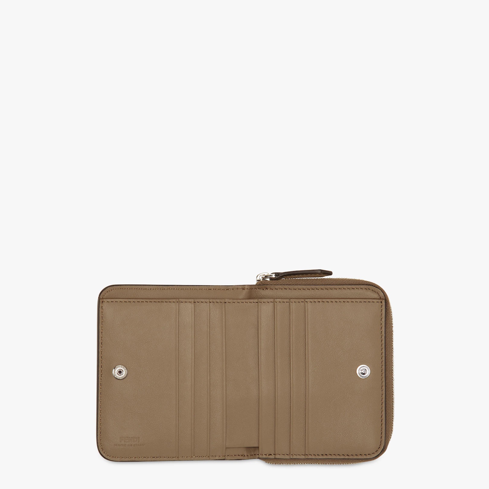 Beige leather wallet - 4