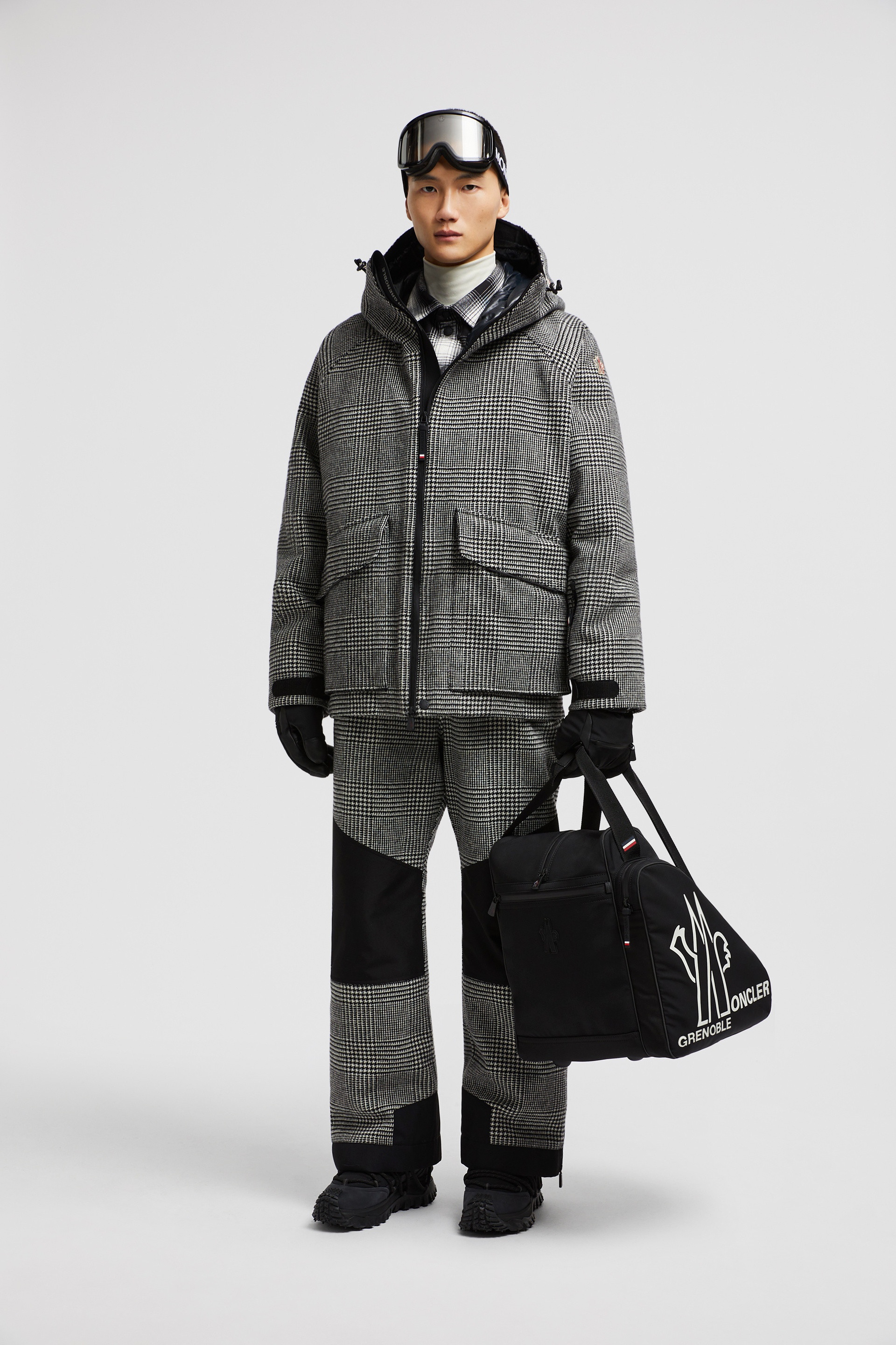 Naudres Hooded Wool Short Down Jacket - 2