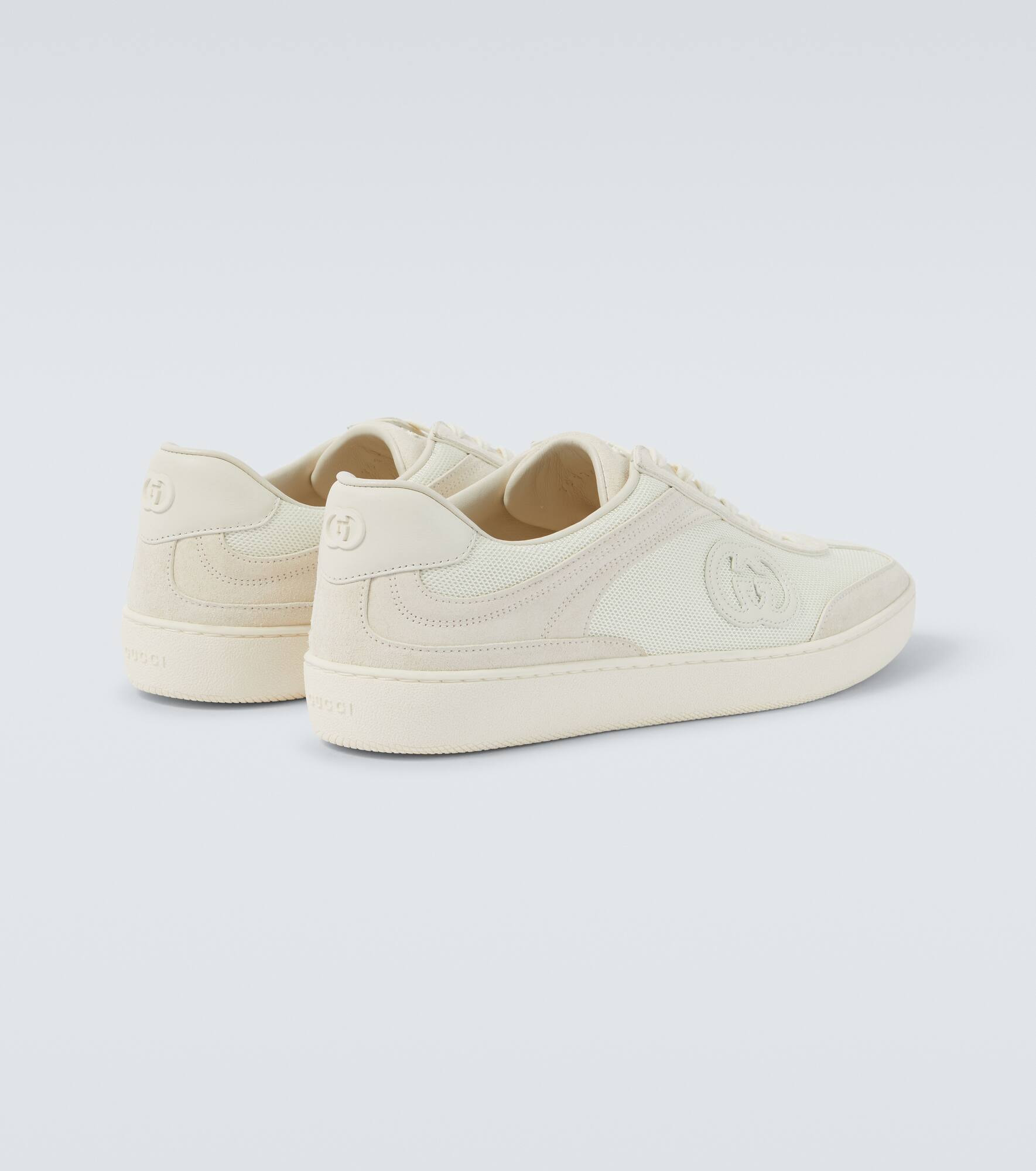 G75 suede and canvas sneakers - 6