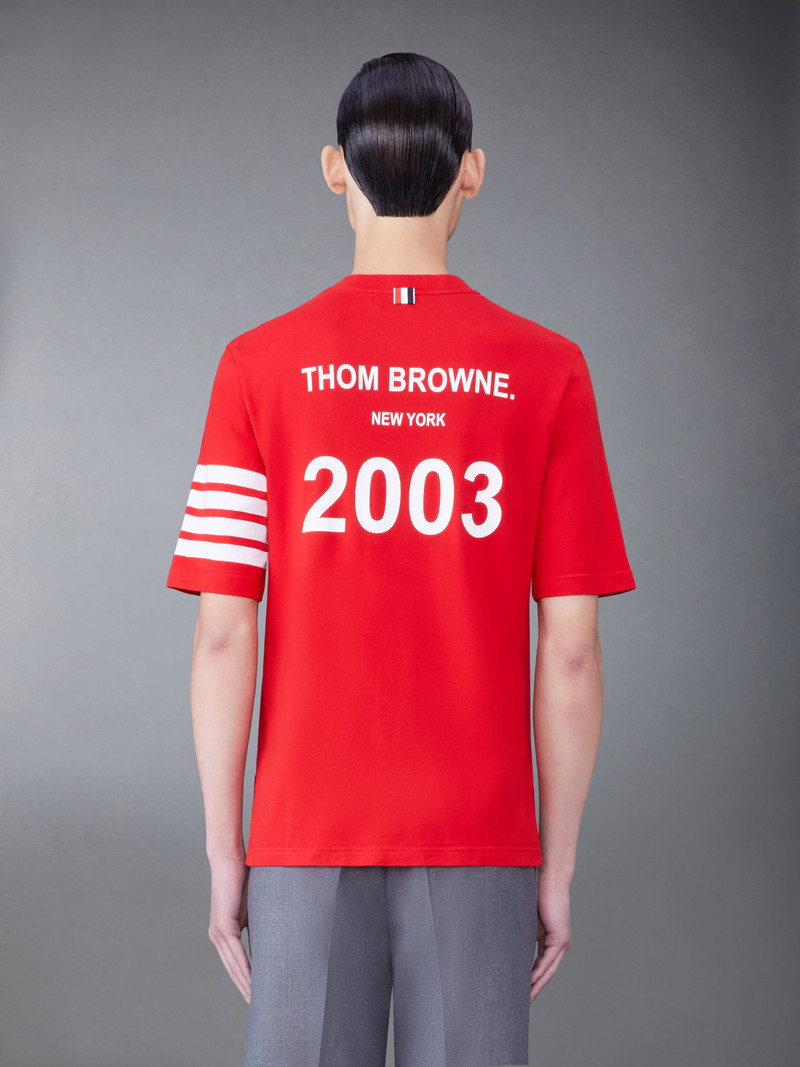 Thom Browne Jersey 2003 4-Bar Tee outlook