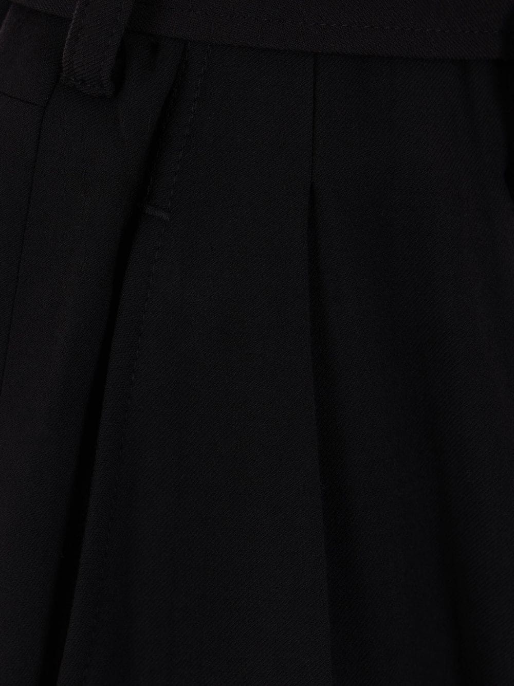 belted wool trousers - 4