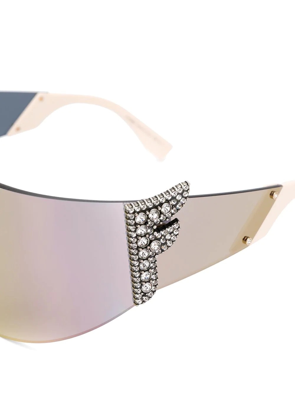 crystal-embellished sunglasses - 3