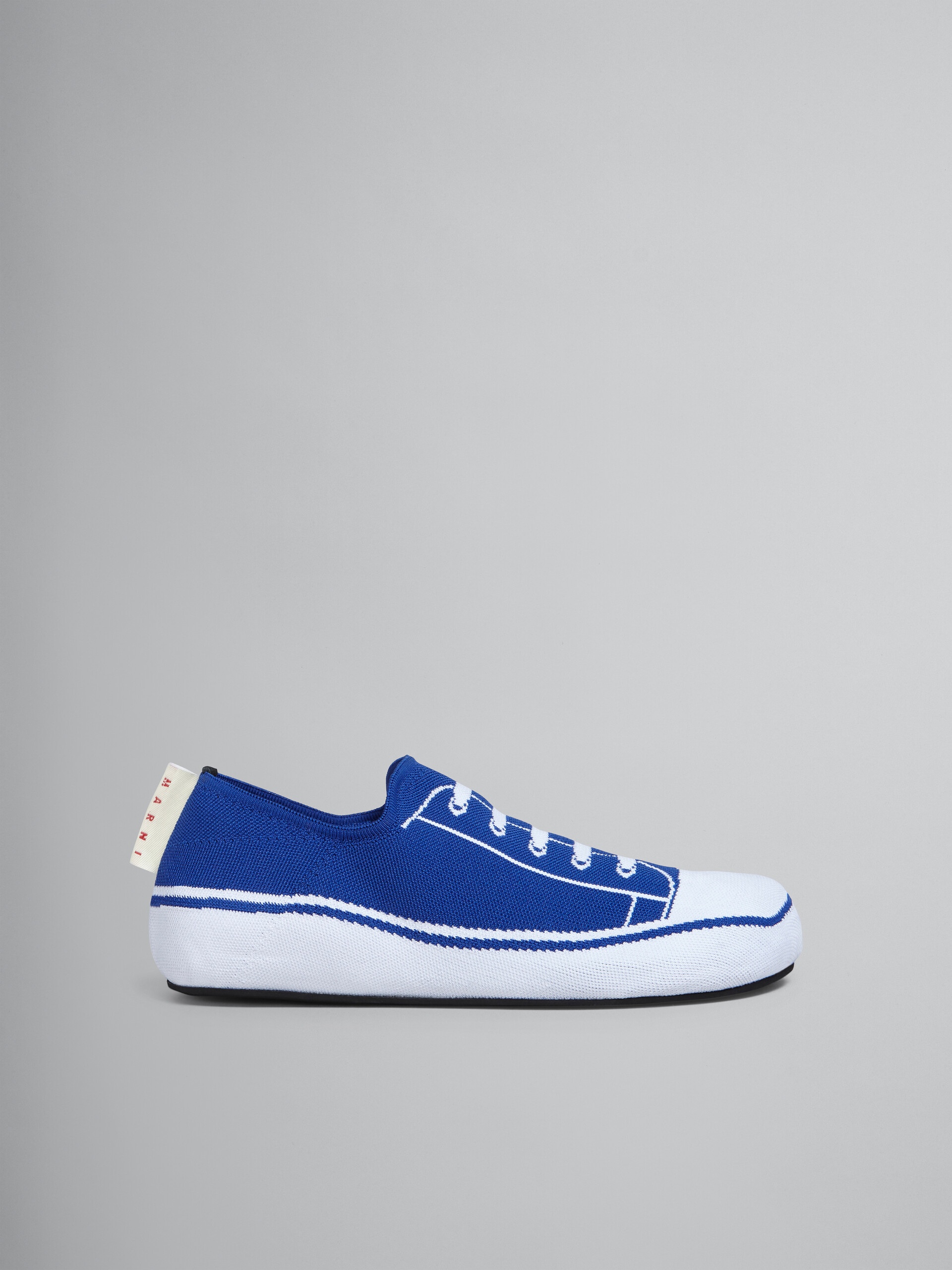 TROMPE L'ŒIL JACQUARD LOW-TOP SNEAKER - 1