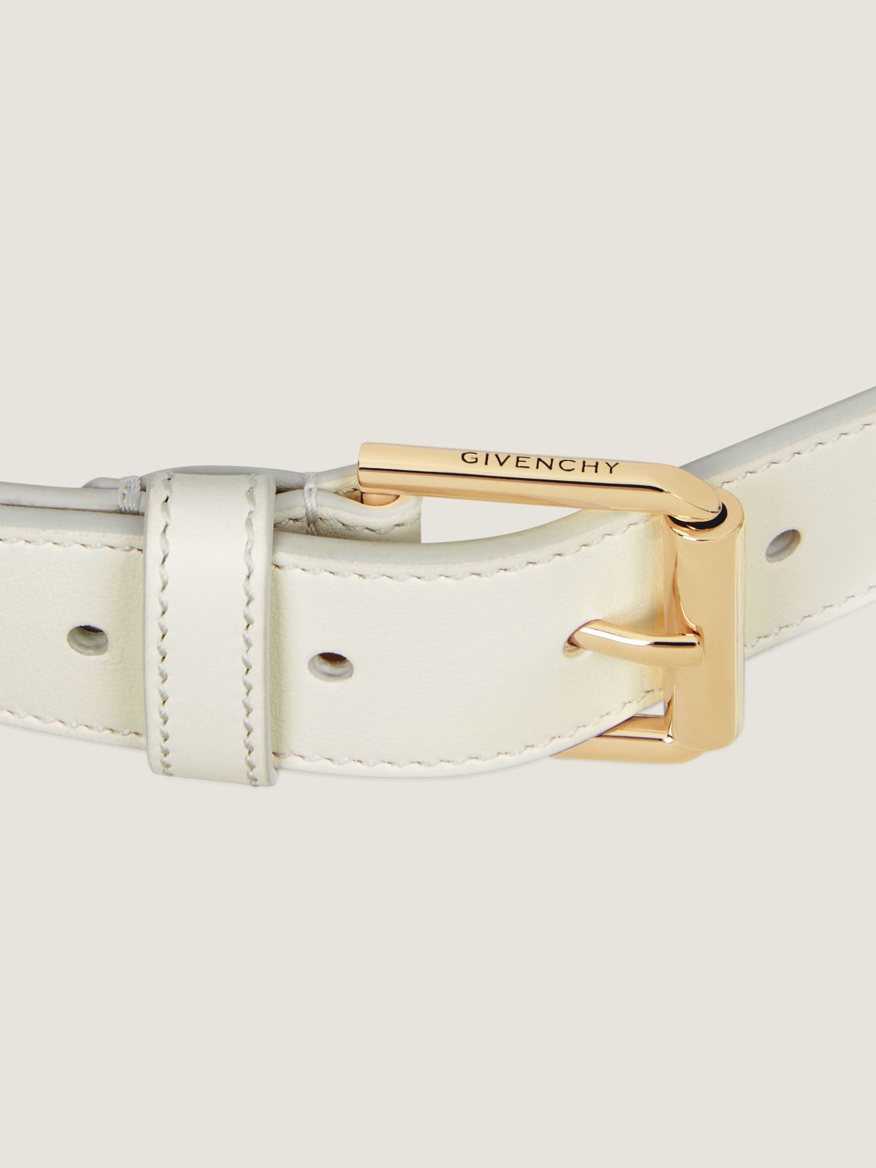 VOYOU LONG BELT IN SHINY LEATHER - 4