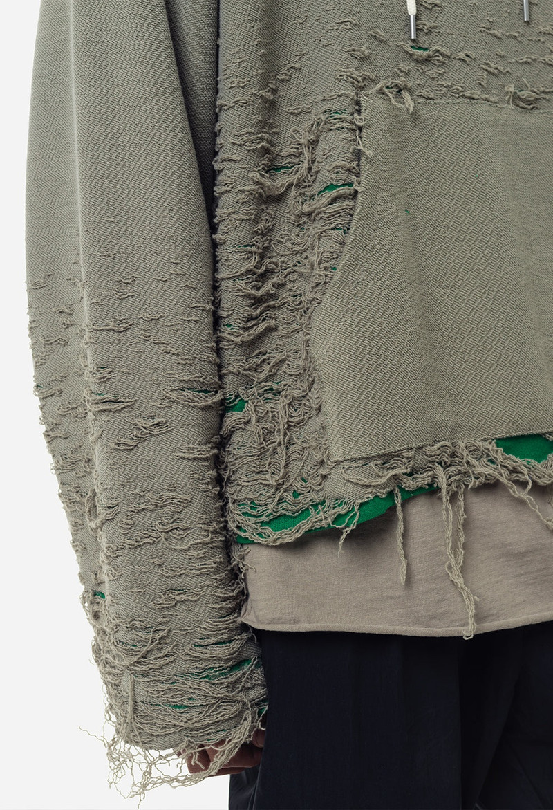 REVERSE BURN-OUT HOODIE 8