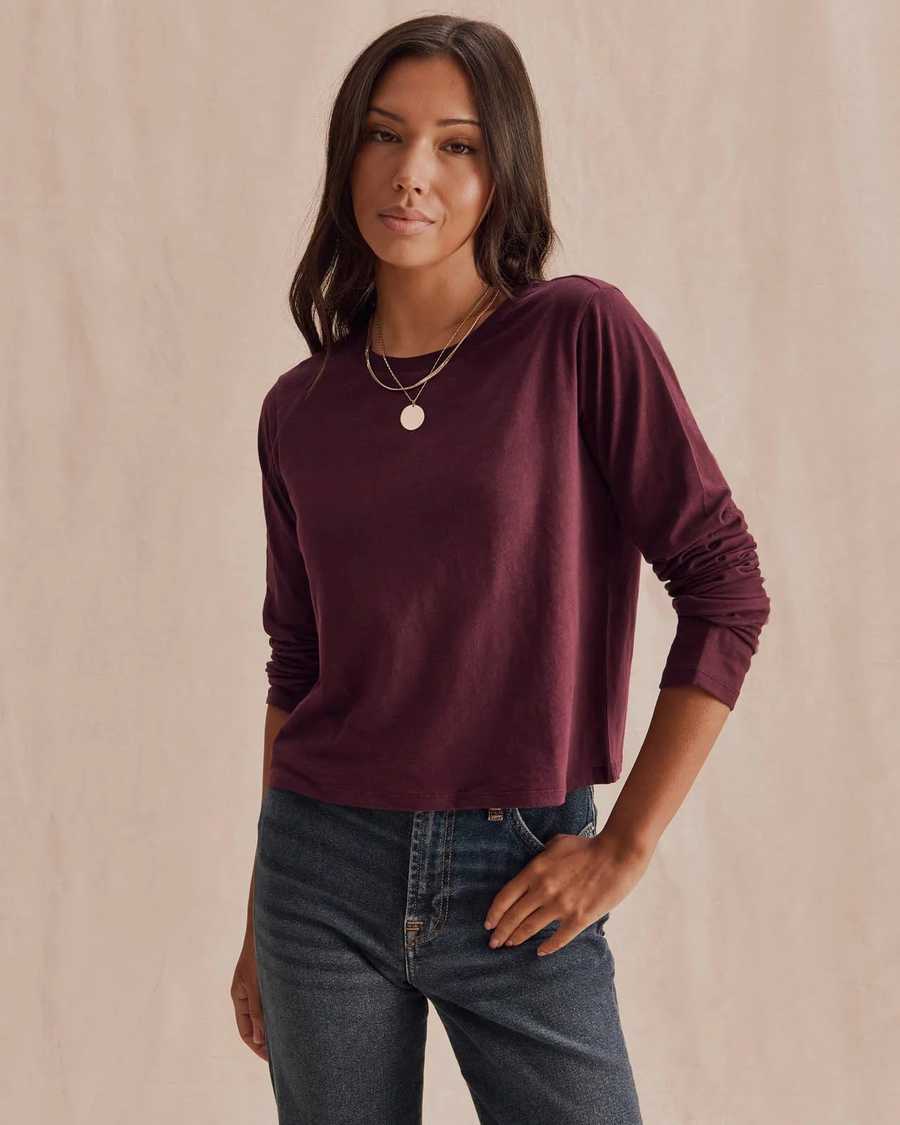 Louisa Long Sleeve Tee - 1