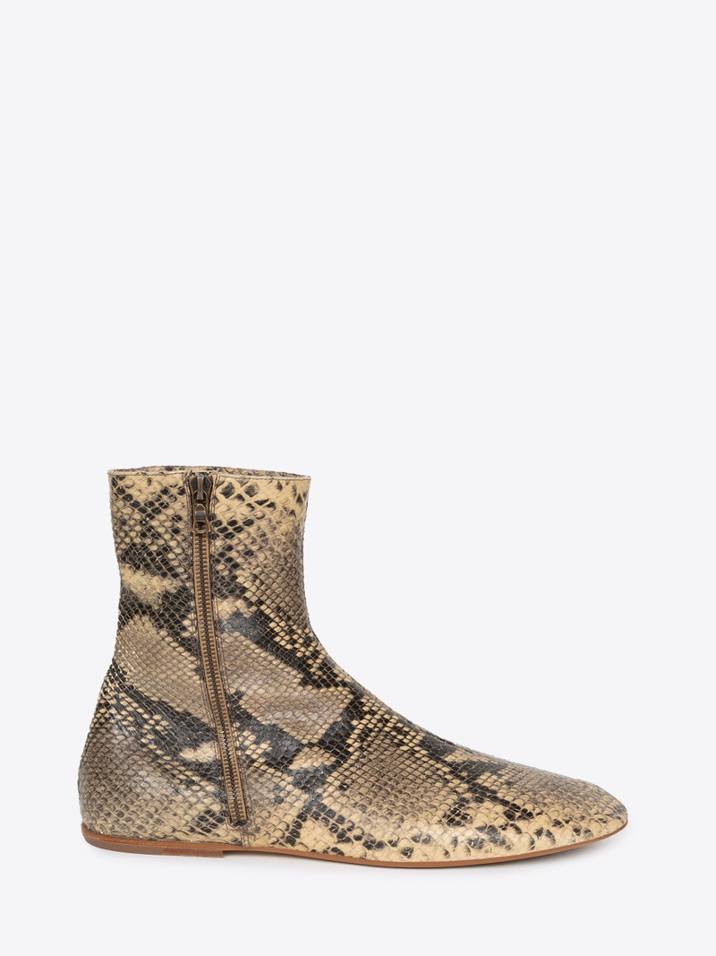 Dries Van Noten LEATHER SOCK BOOTS outlook