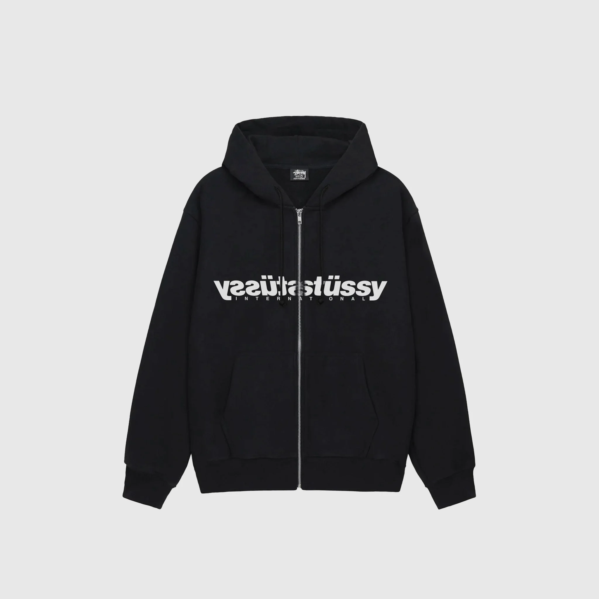 MIRROR ZIP HOODY - 1