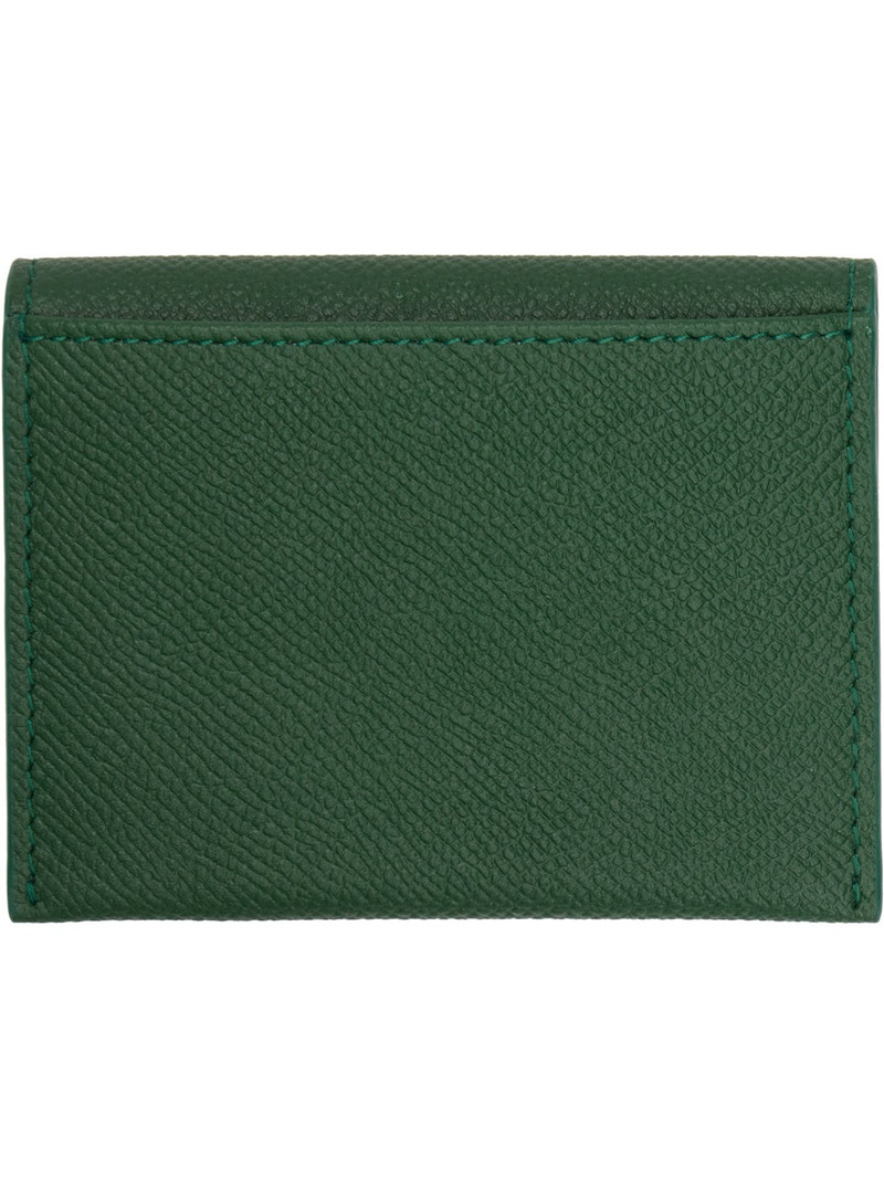 FERRAGAMO Green Gancini Wallet outlook