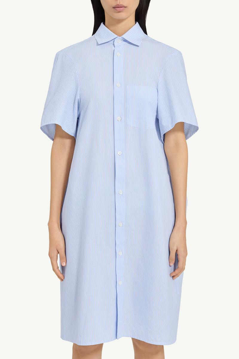 Poplin Shirt Dress 4