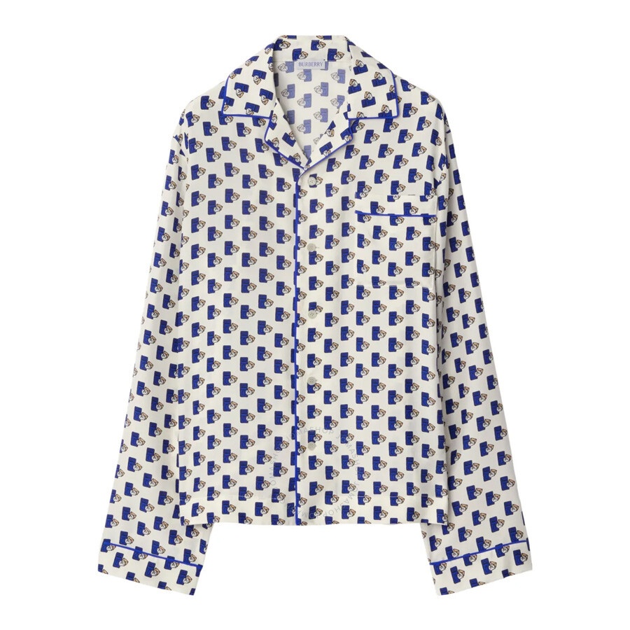 Burberry Postbox Silk Pyjama Shirt - 1