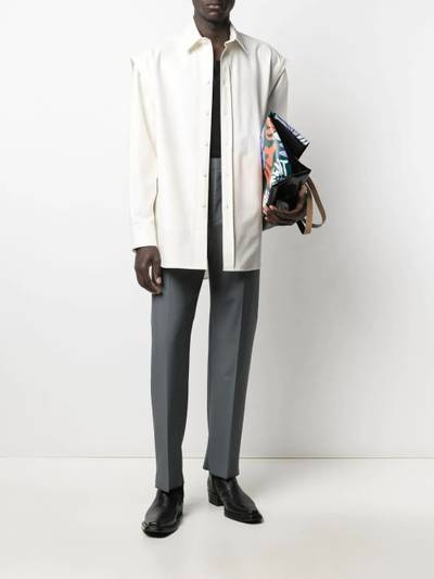 Valentino side-stripe tailored trousers outlook