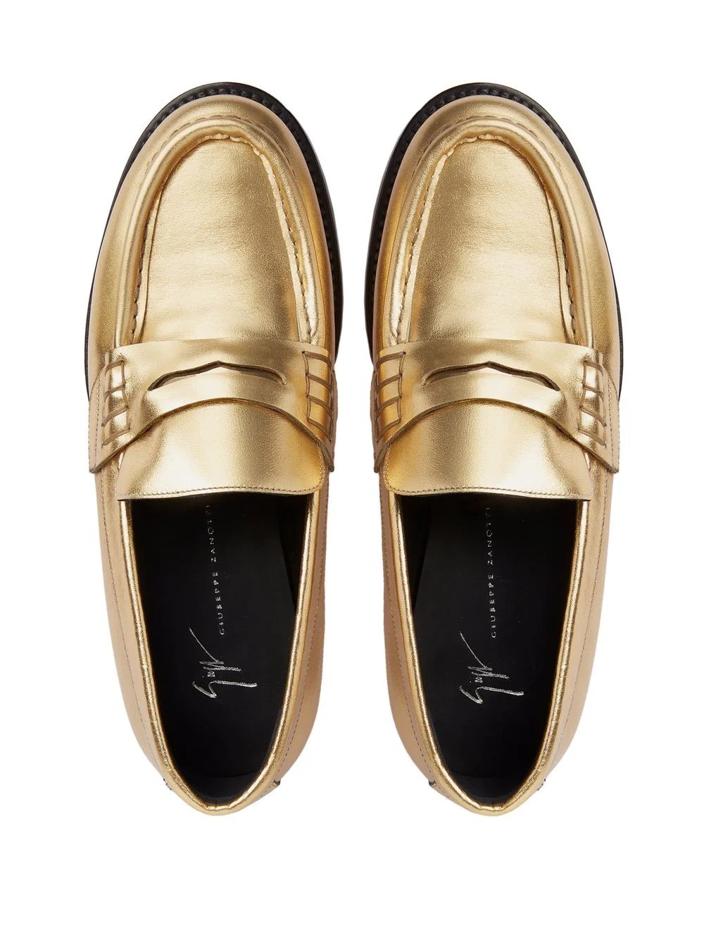 Euro penny-slot loafers - 4