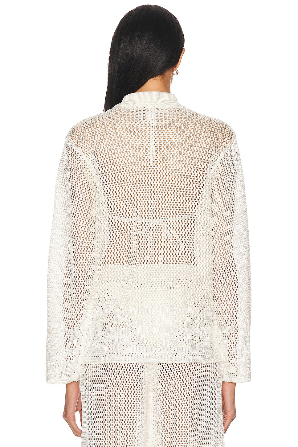 Geo Hem Long Sleeve Shirt - 4
