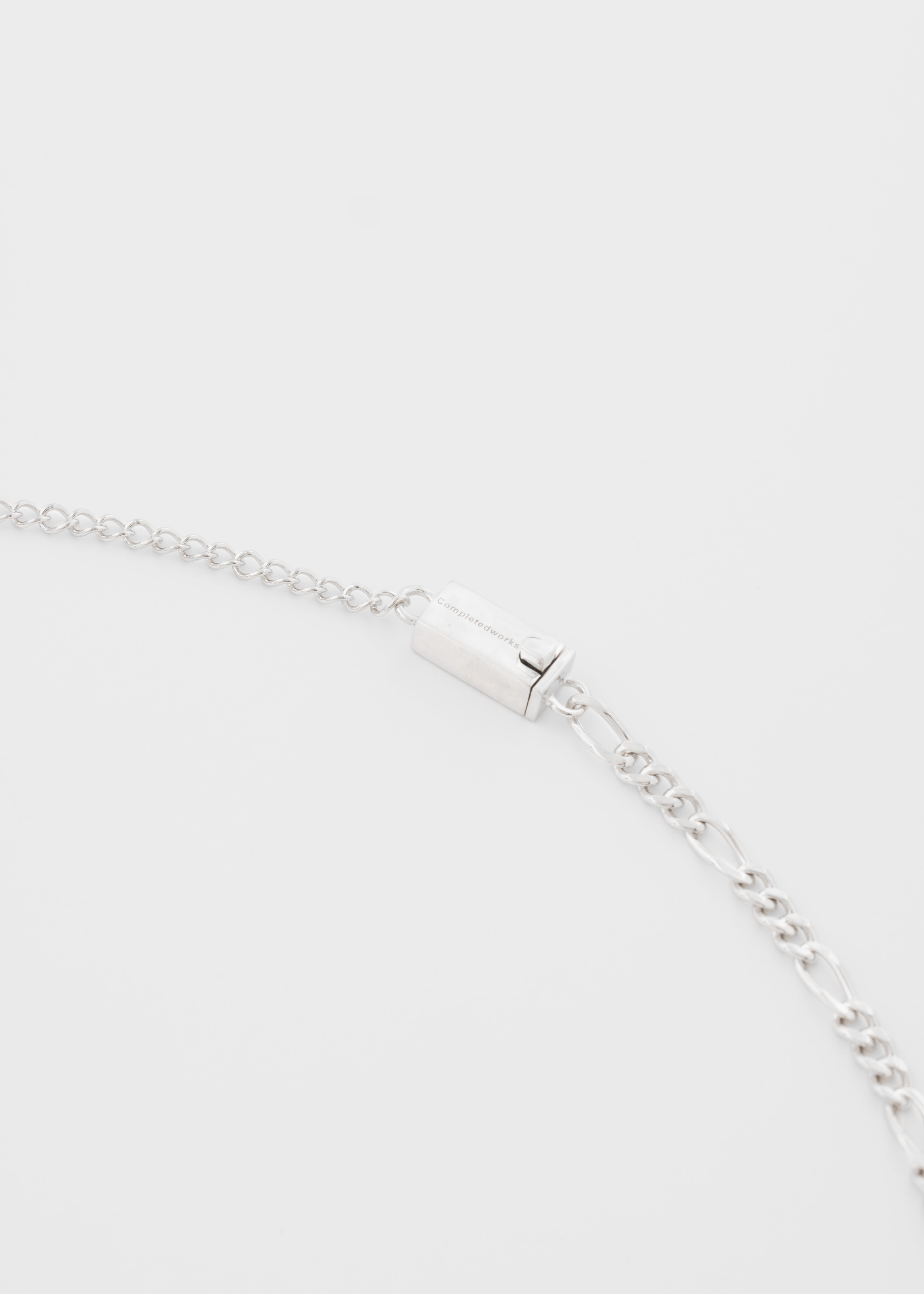 Platinum Plated Silver Necklace by Completedworks - 3