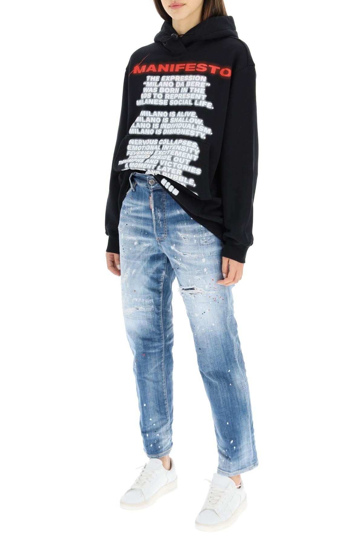 MANIFESTO PRINT HOODIE - 2