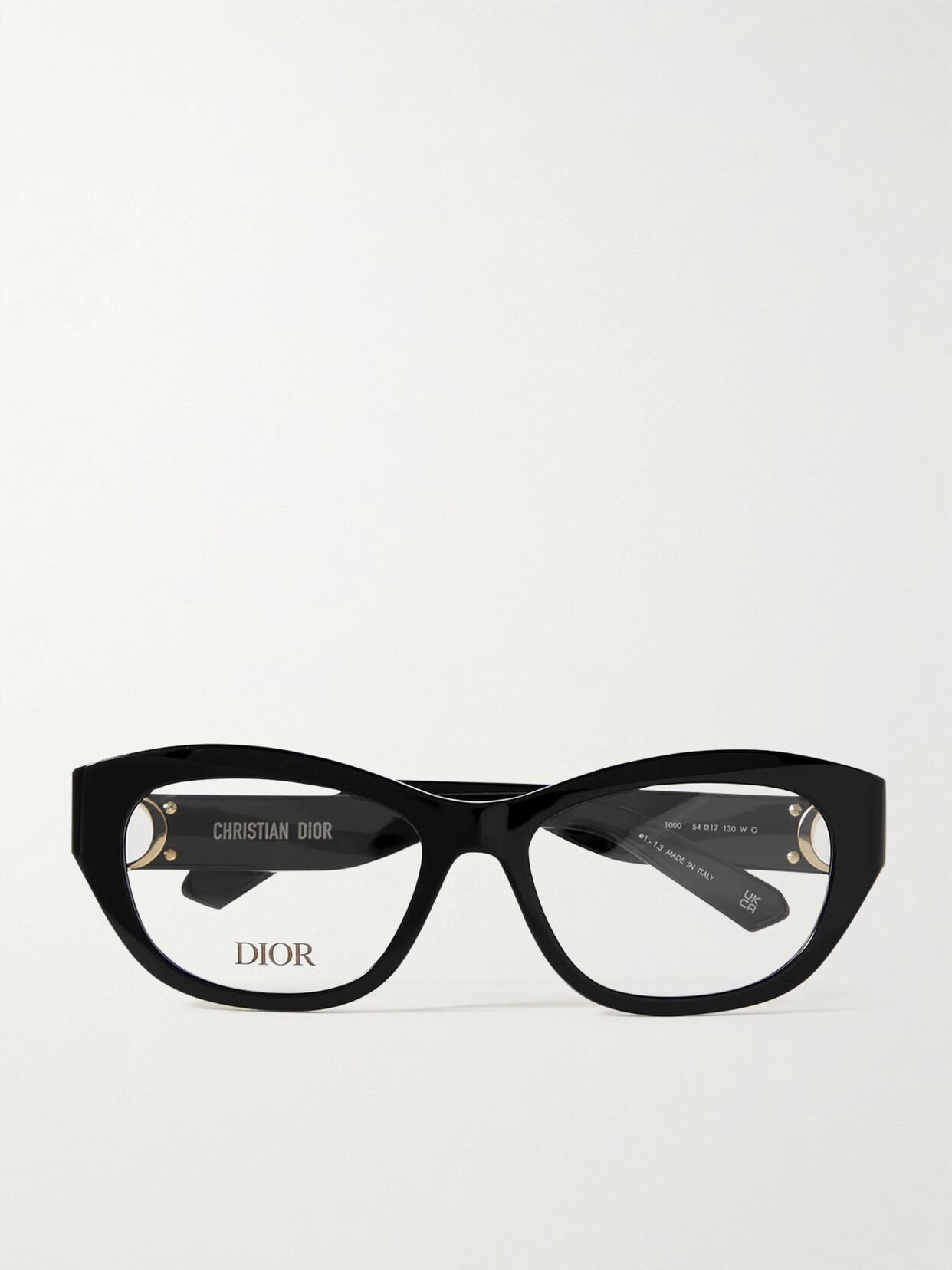 30montaigne0 B1i Oval-frame Acetate Optical Glasses - 1