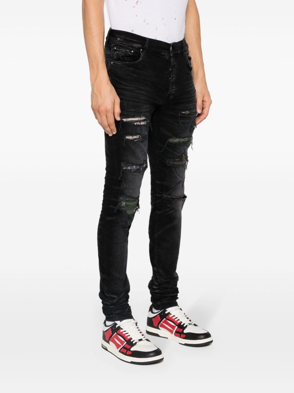 Trasher ripped skinny jeans - 3