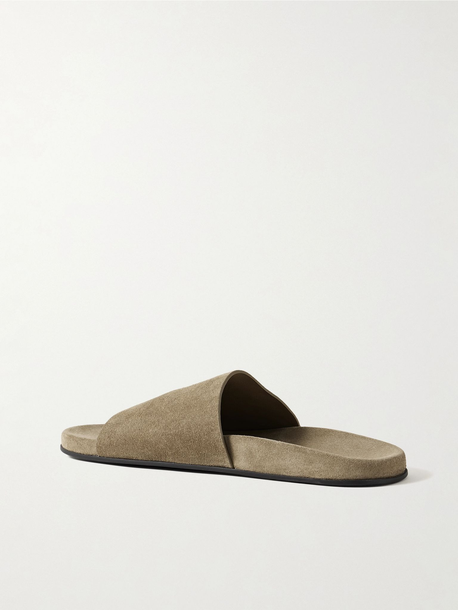 Hugh suede slides Beige - 3