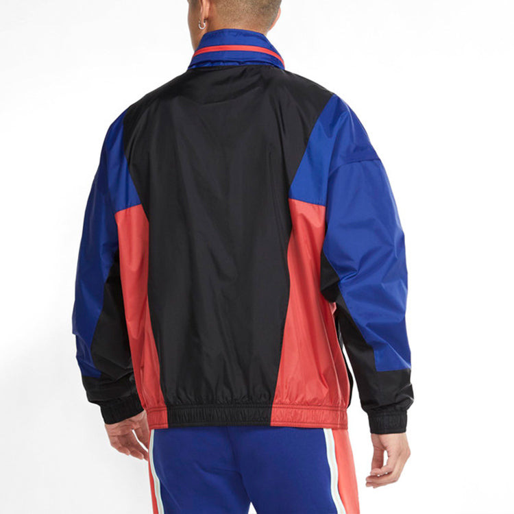 Air Jordan Sport Training Jacket Blue/Black/Red CK9566-010 - 4