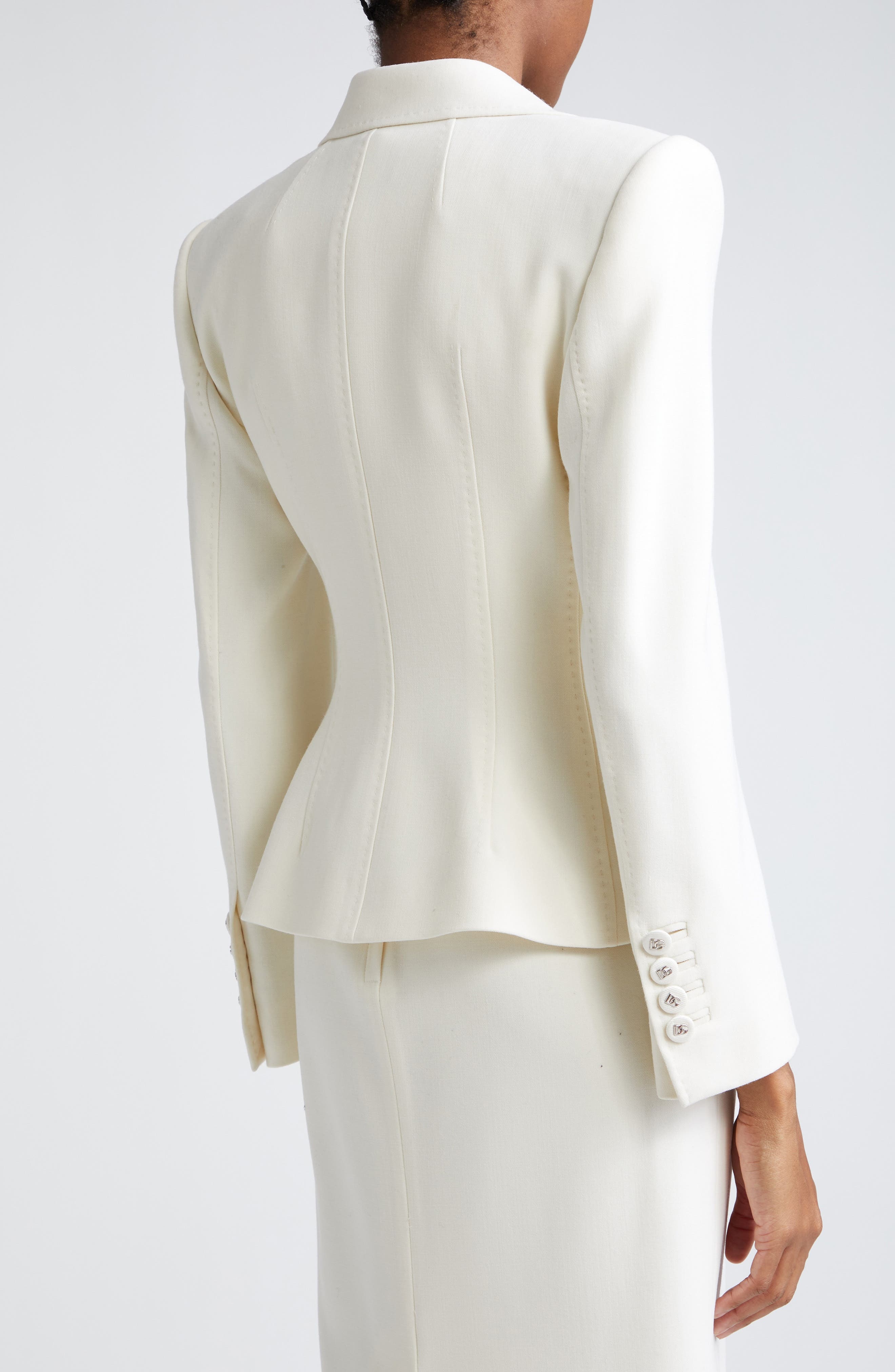 Stretch Wool Blazer - 3