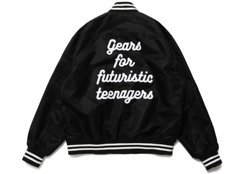 Human Made Human Made Nylon Stadium Jacket Black outlook