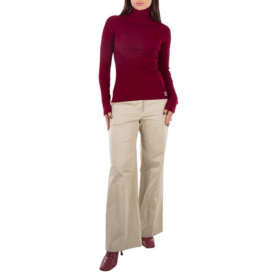 Burberry Wool Blend Ekd Motif Turtleneck Sweater - 4