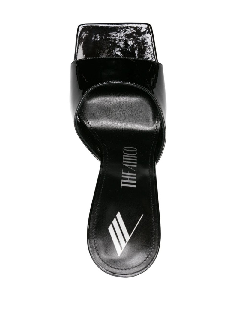 Cheope 105mm leather mules 4