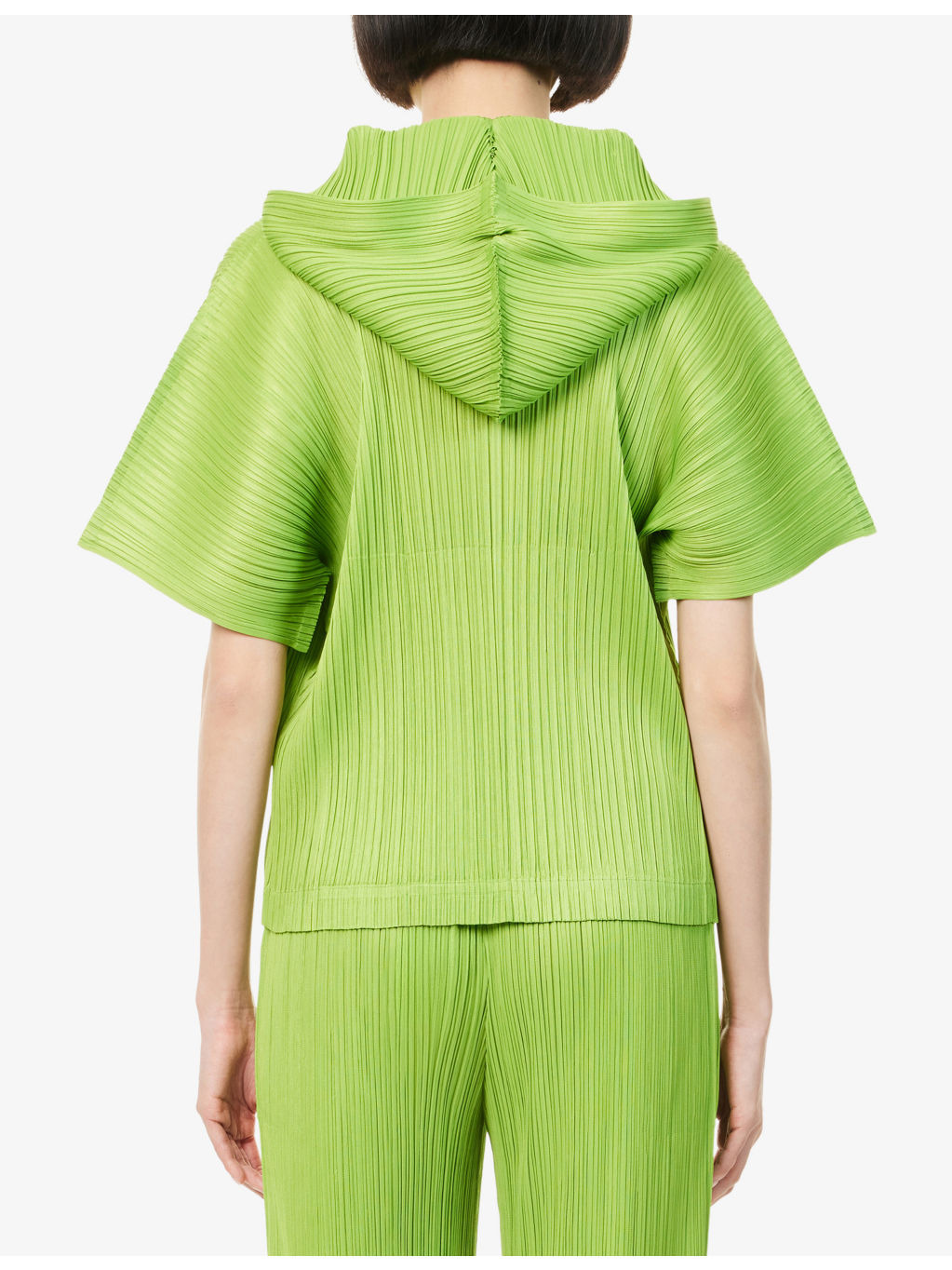 Monthly Colors: August Hooded Knitted Top - 4