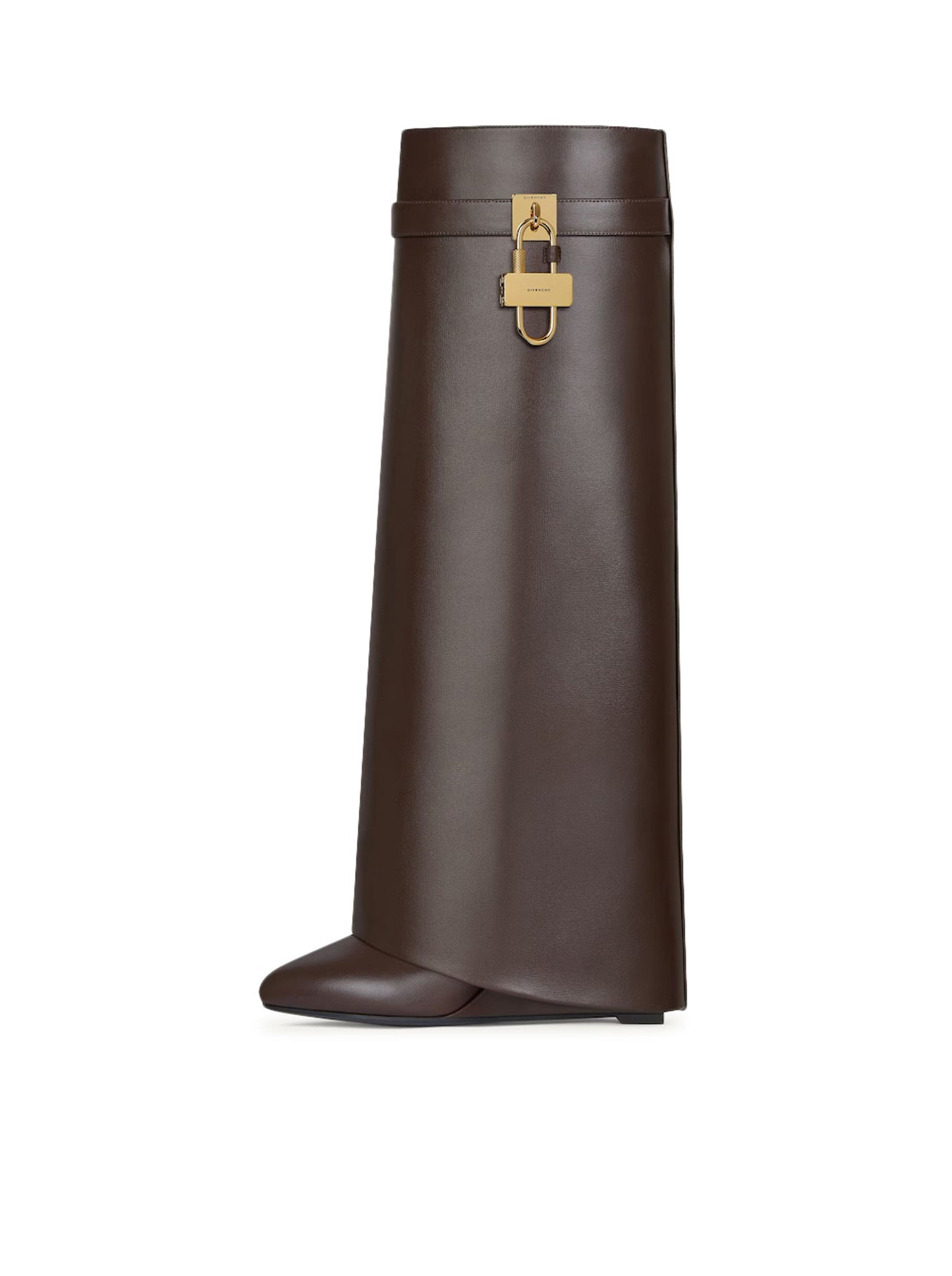 SHARK LOCK LEATHER BOOTS - 4