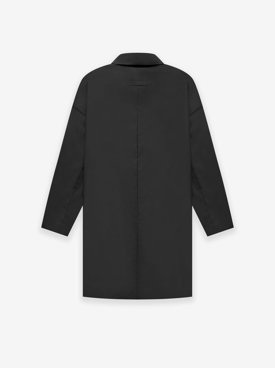 Wool Nylon Car Coat - 2