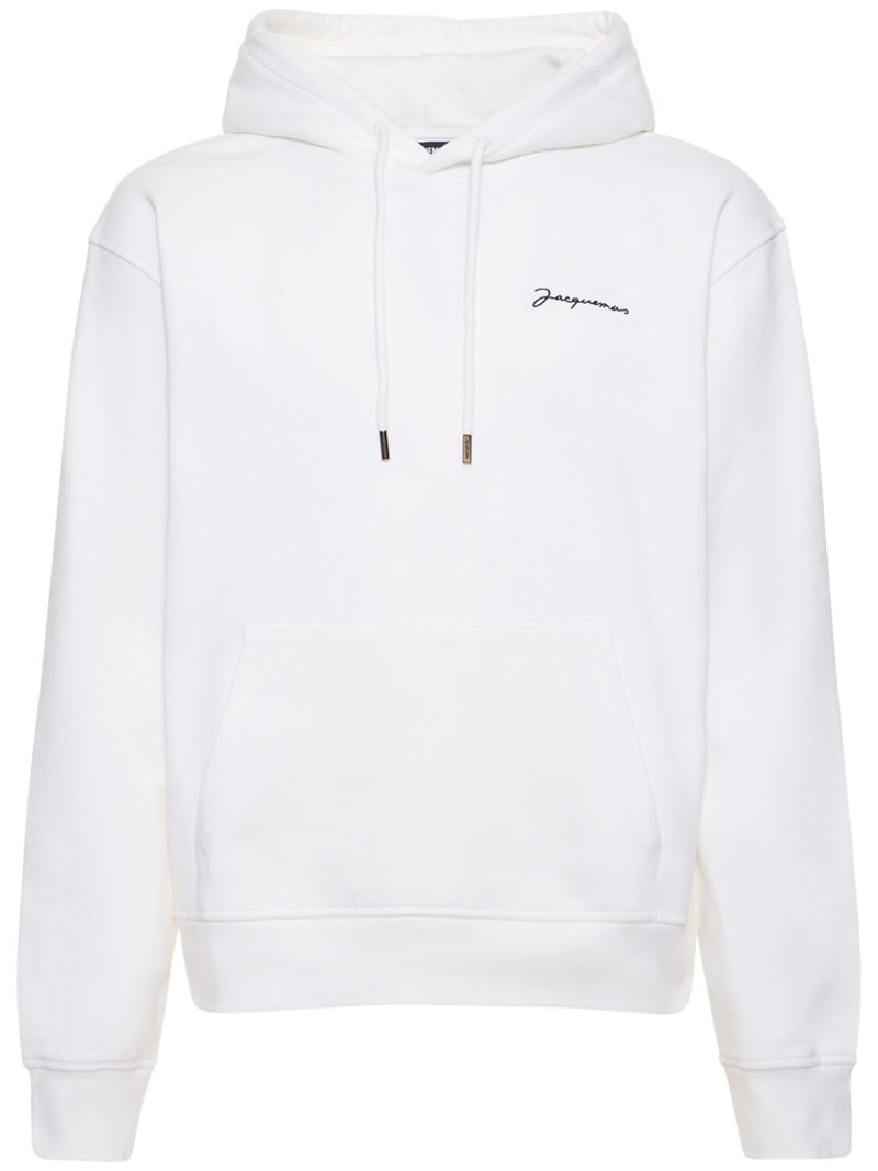Le Sweatshirt Brode cotton hoodie - 1