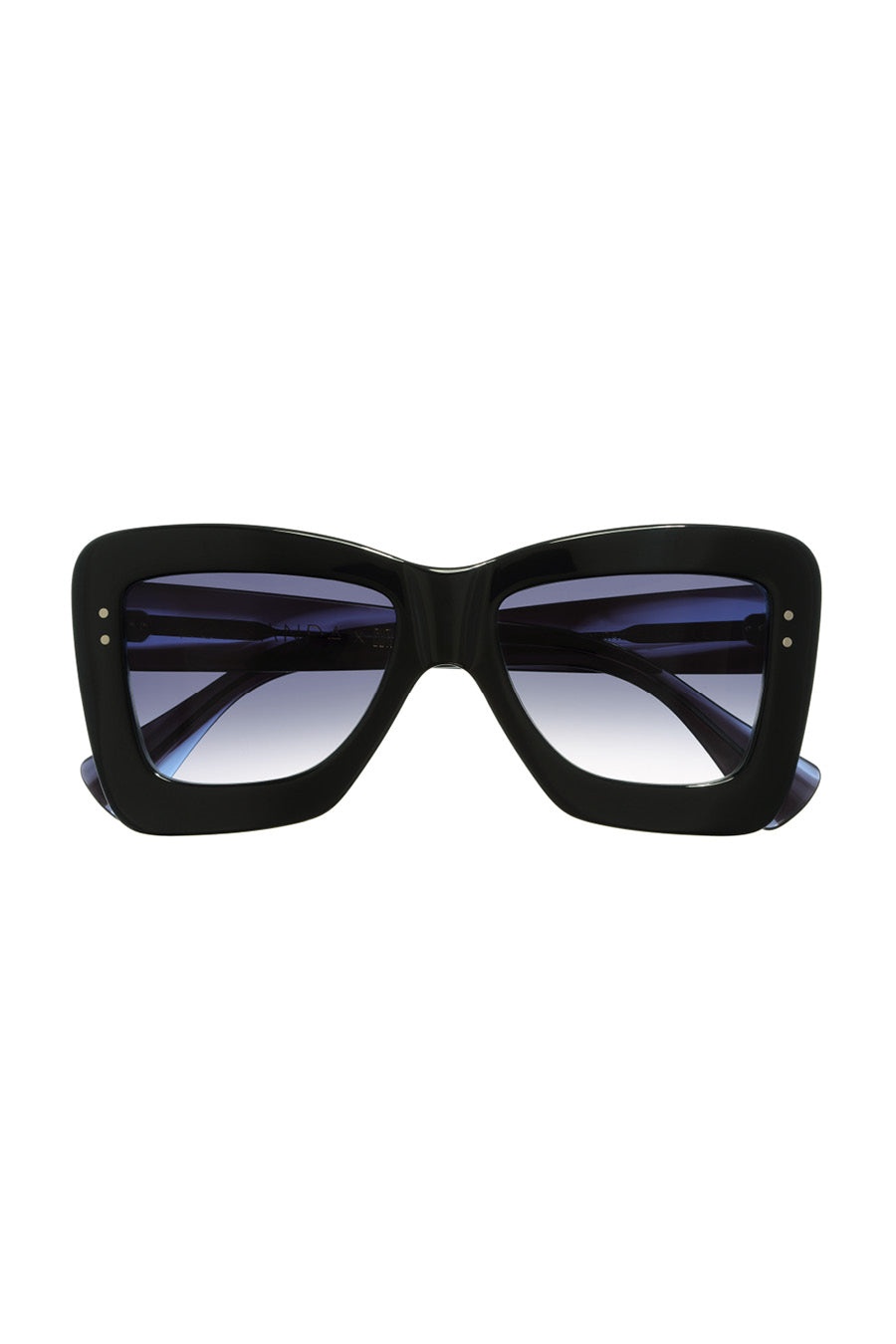BLUE ON BLACK SQUARE - 3
