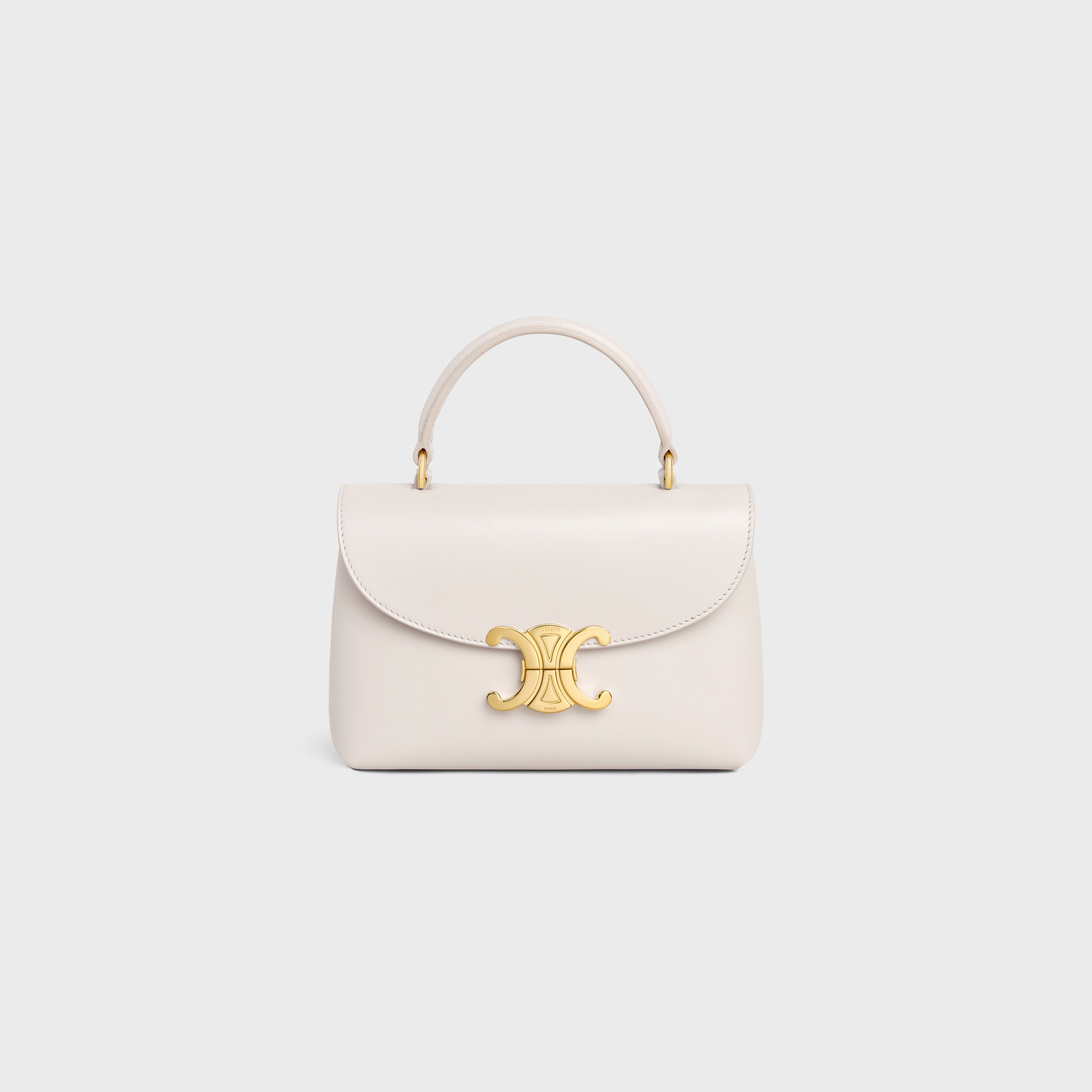 【VIP価格】Celine NINO TEEN LEATHER BAG TEEN NINO BAG IN TRIOMPHE CANVAS - TAN | CELINE