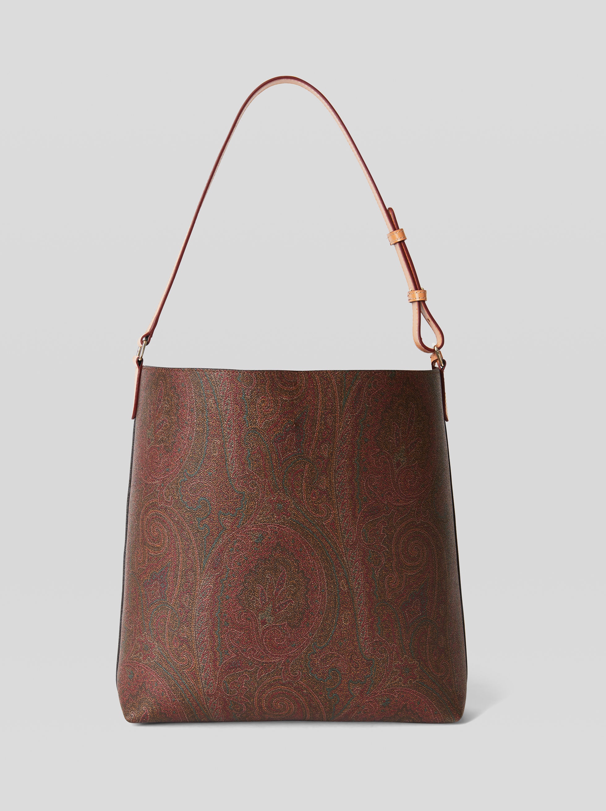 PAISLEY SHOPPING BAG WITH SHOULDER STRAP - 4