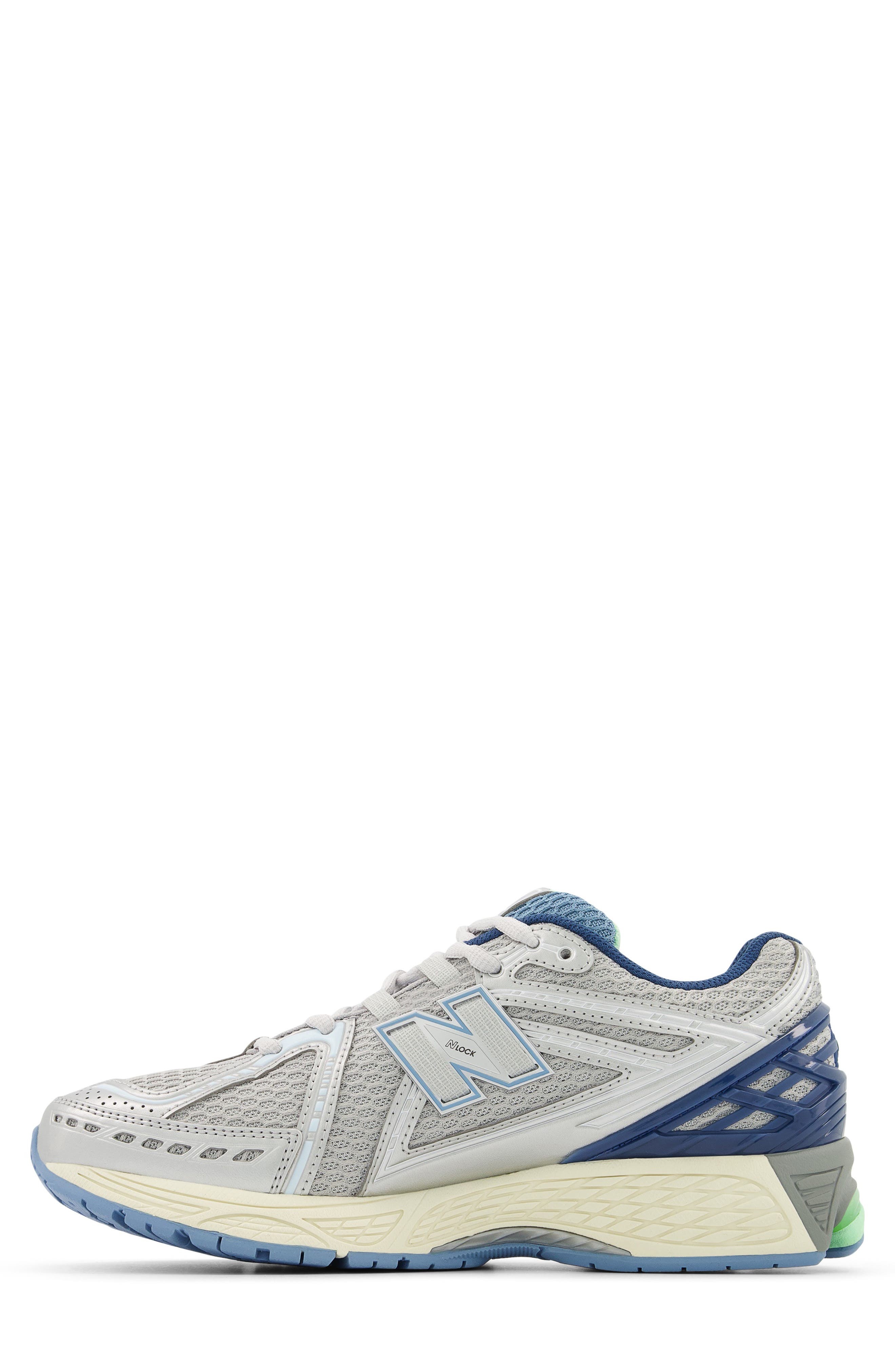 New Balance Gender Inclusive 1906A Running Shoe in Silver Metallic/Still Water at Nordstrom - 5