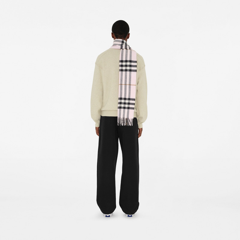 Burberry Check Cashmere Scarf 6