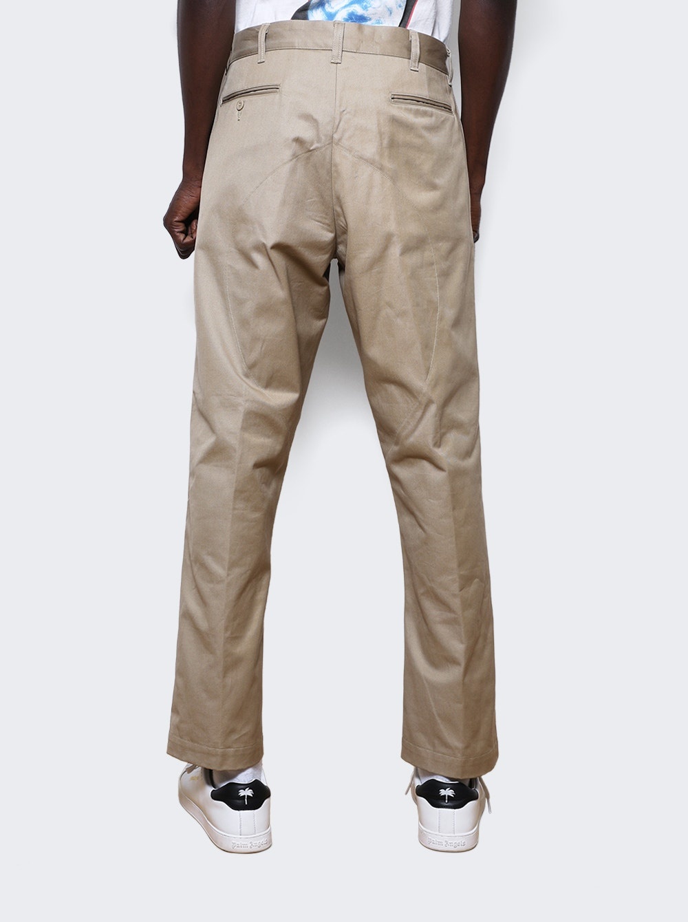 Wide Pants Chino Beige - 5