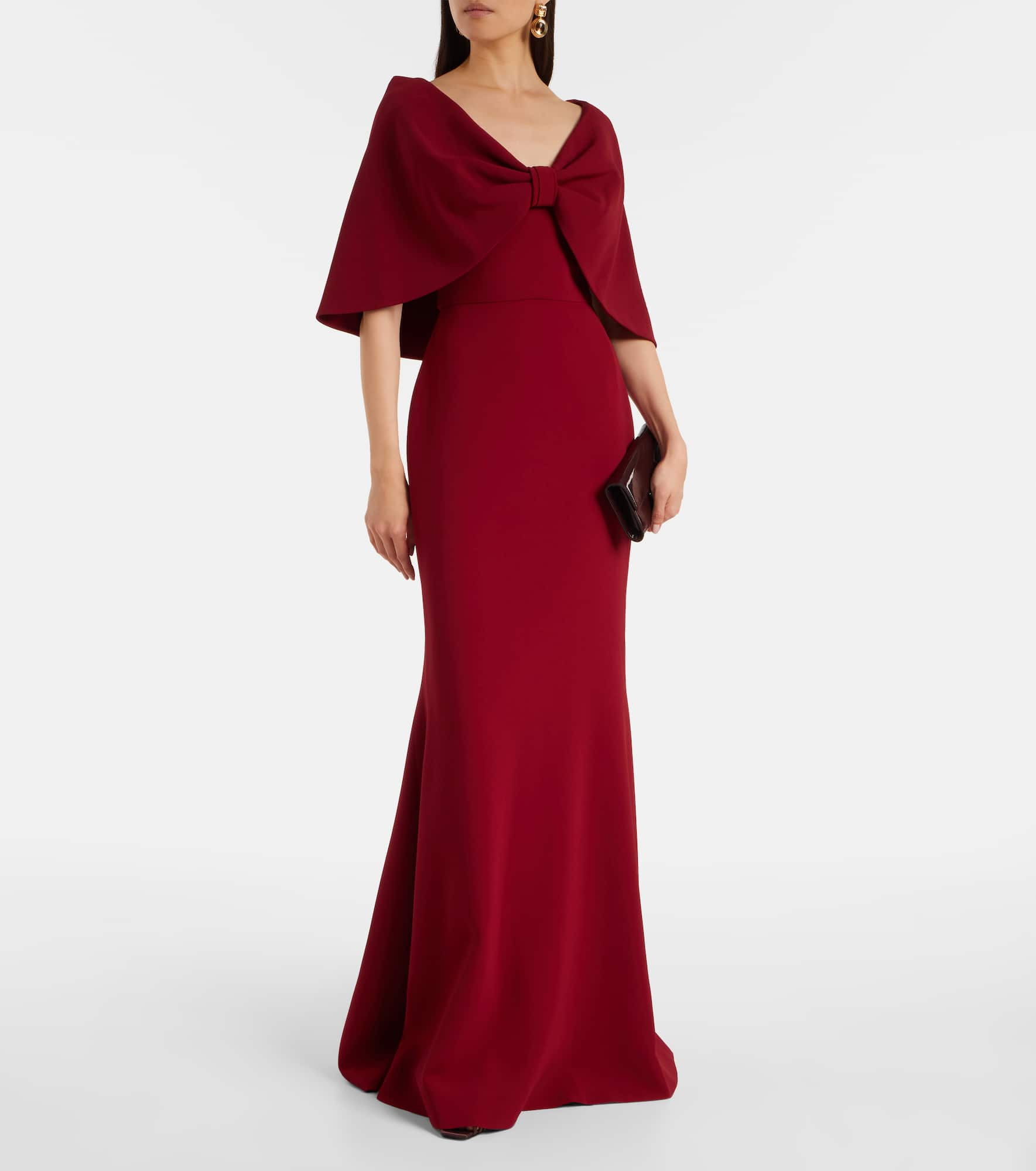 Caped cady gown - 2