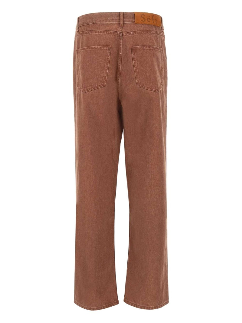 Séfr logo-patch jeans outlook